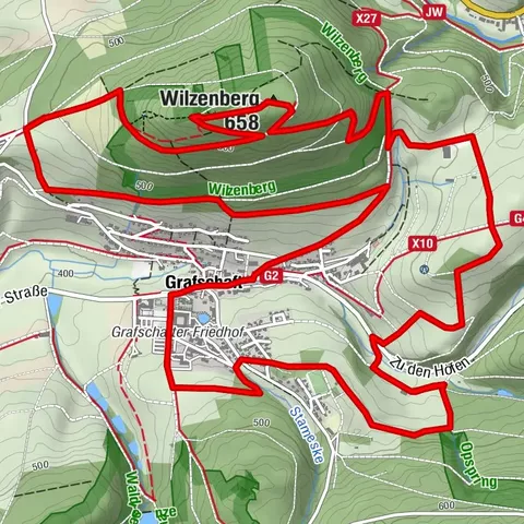 Golddorf-Route Grafschaft