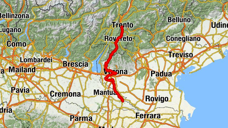 Via Claudia Augusta (alternate route)