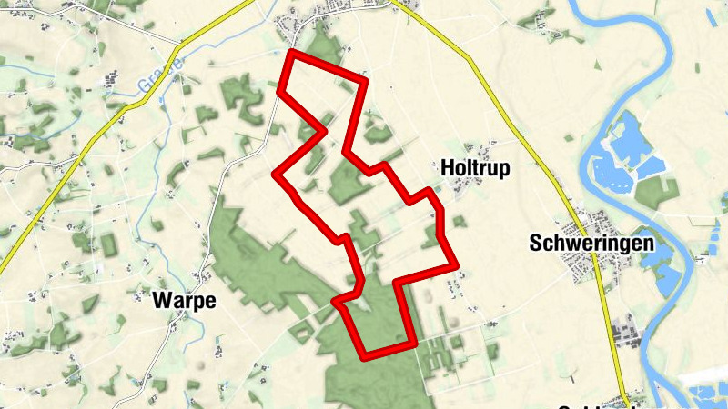 Bücken-Schweringen-Rote Strecke