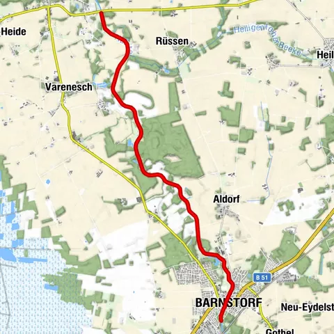 Kanutour auf der Hunte von Barnstorf nach Goldenstedt