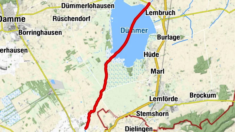 Kanutour auf der Hunte von Hunteburg bis Eickhöpen