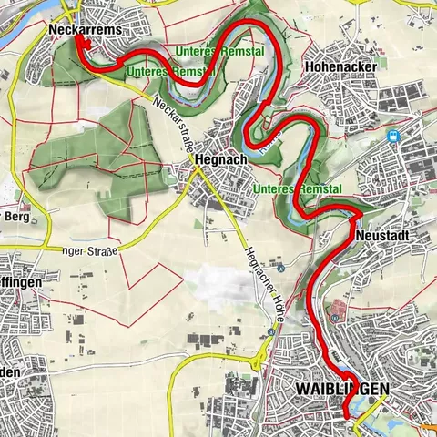 Pilgern im Remstal (7) - Alles fließt: Waiblingen bis Neckarrems