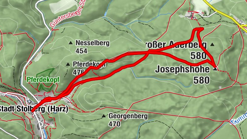 Von Stolberg zum Josephskreuz