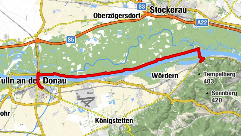 Donau Tulln - Greifenstein