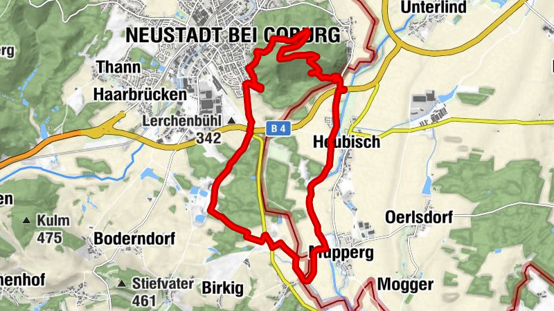 Muppberg -Neustadt bei Coburg