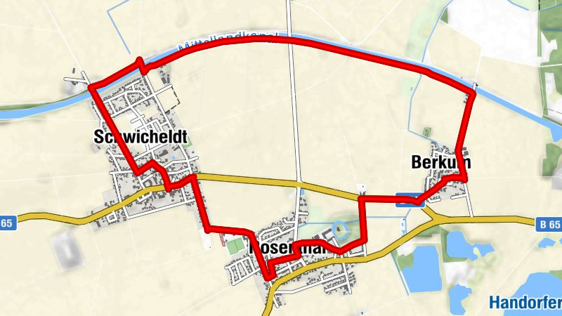 Kanal-Fuhse-Region-West Tour 1