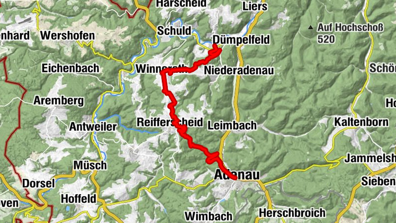 Stage hike: Hocheifel-Panorama-Weg (Adenau - Insul)