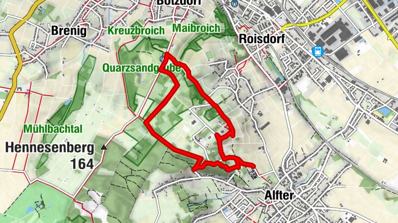 Der Friedensweg mit Panorama-Rundweg "Rebellen op Jück"