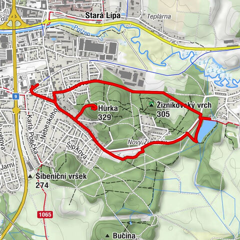 Hůrka bei Česká Lípa (Böhmisch Leipa)