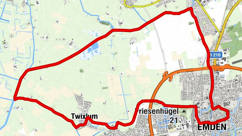 Kanurundkurs Larrelt