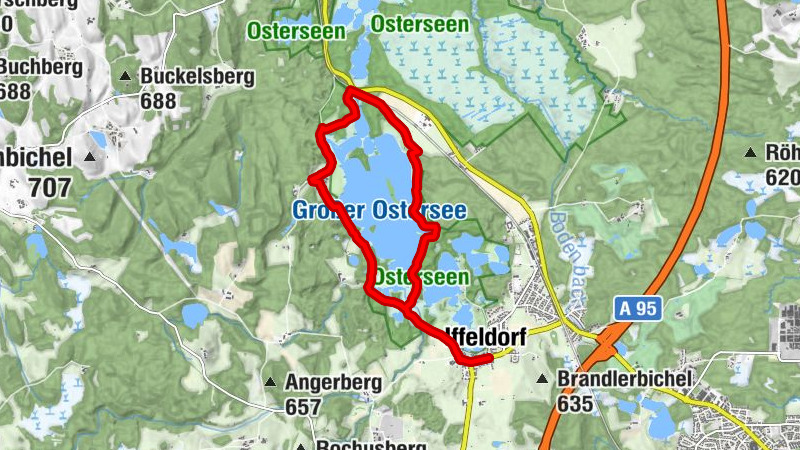 Großer Ostersee-Rundweg