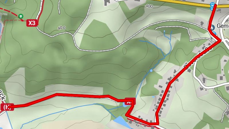 Zuweg Halver-Schwenke