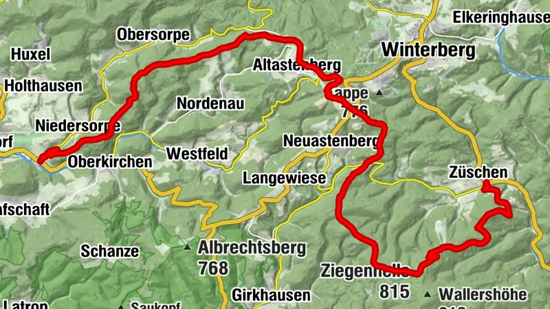 Hochsauerland-Kammweg