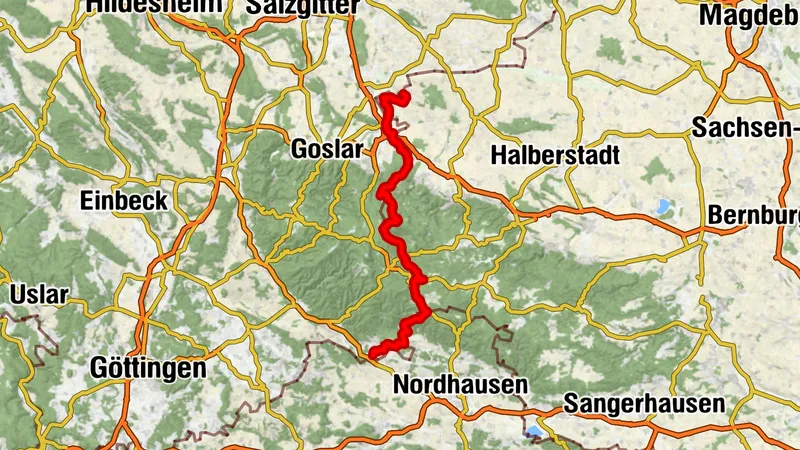 Harzer Grenzweg am Grünen Band