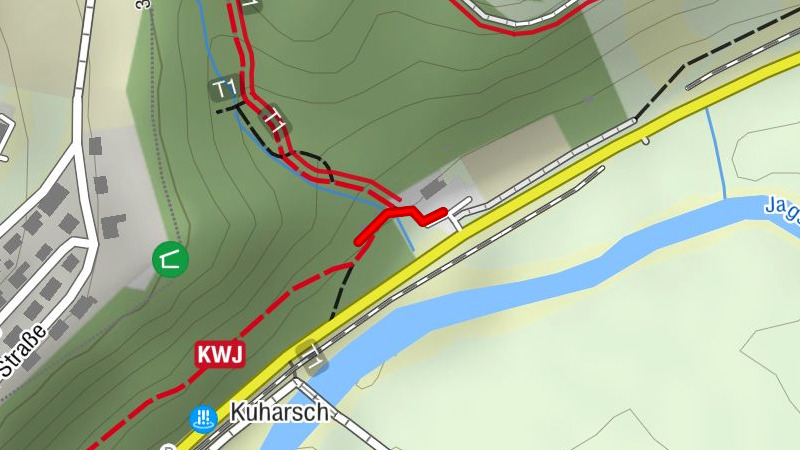 Pfad der Stille Krautheim Ergänzungstour Tour 1 Krautheim - Altkrautheim - Klepsau