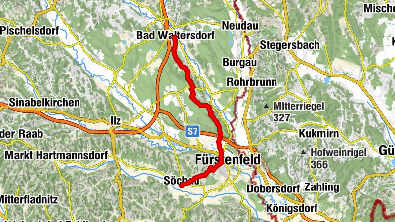 Fernwanderweg am 2. Juli 2022