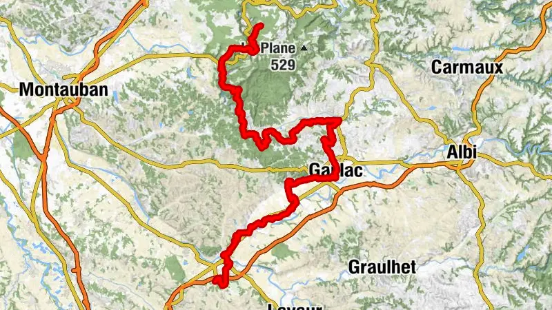 GR46 ® - Las Bastidas albigeoises