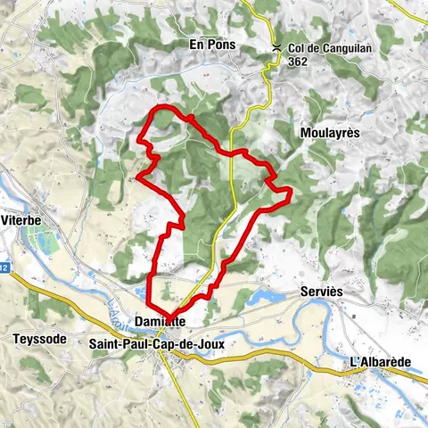 El circuito boscoso de la Capelle