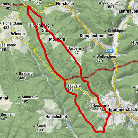 2026-04-18 Frammersbach-Wiesbüttsee-Frammersbach