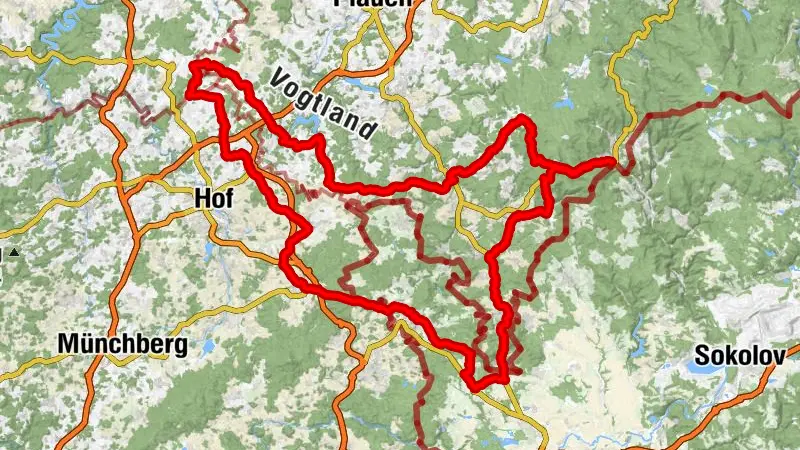 Rennrad-Runde: Vier-Länder-Eck