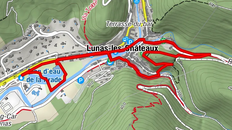 CIRCUITO N°1 LUNAS - LA VIRGEN – SITIO MTB-FFC GRAND ORB EN HAUT-LANGUEDOC