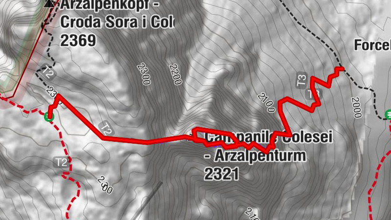 Martini Ferrata en el Campanario Colesei