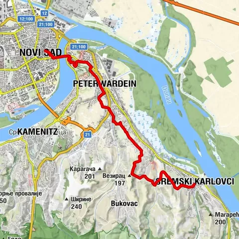 ST326 Novi Sad - Sremski Karlovci