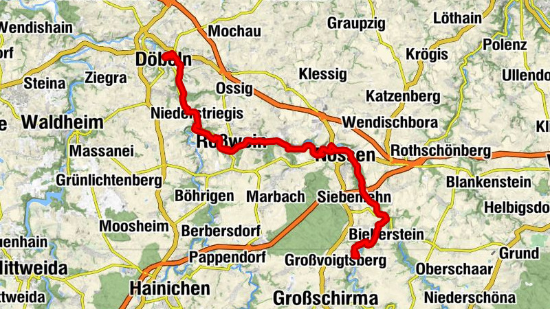 Kleinvoigtsberg, Sachsen/Deutschland