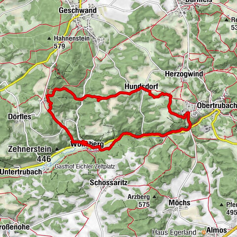 Rumdwanderung Obertrubach - Signalstein