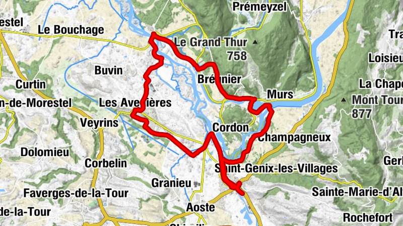 Saint Genix sur Guiers et environs