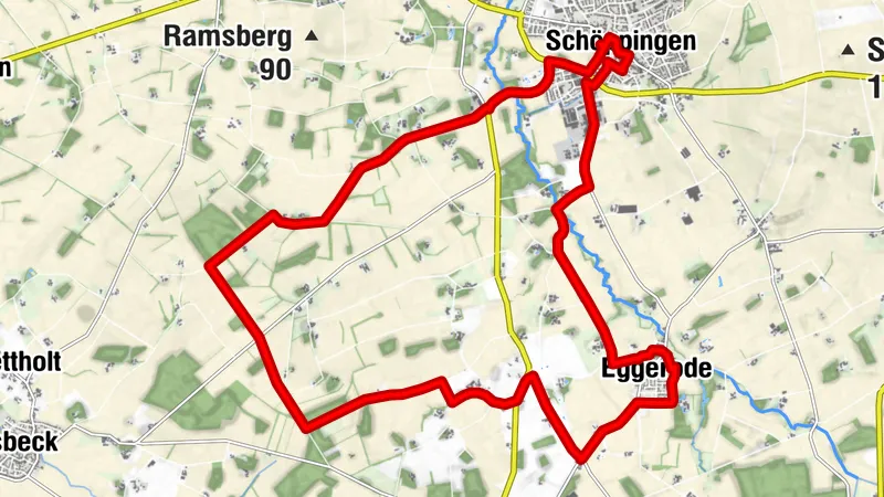 Grenzenlose Naturerlebnisse - Route 04 - Vechte-Süd