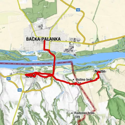ST322 Bačka Palanka - Neštin