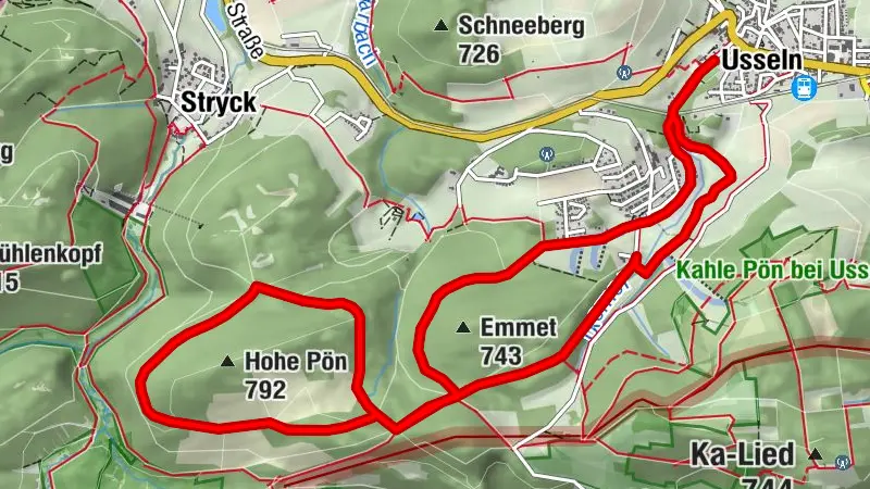 Willingen-Usseln Nordic Walking (Hohe Pön)