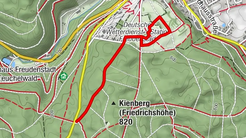Rollstuhlwandern 2: Zum Kienberg