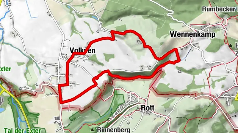 Ortsspaziergang Friedrichshöhe, Volksen, Wennenkamp