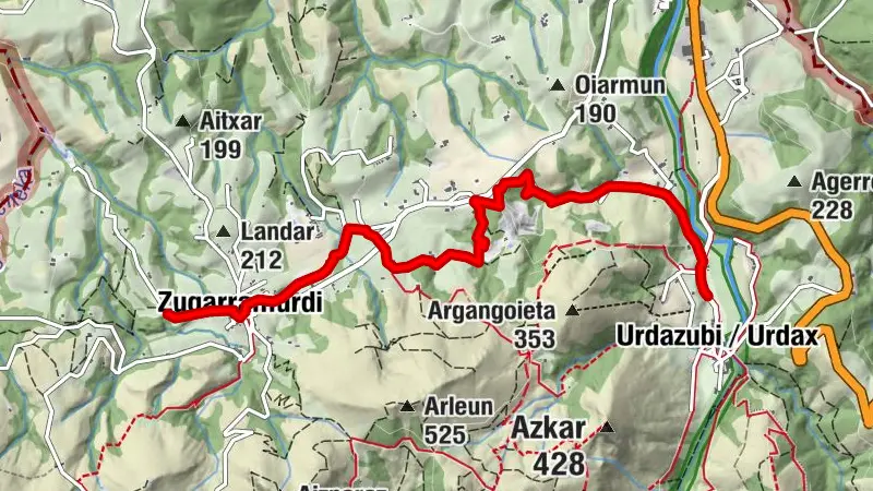 Arrosarioko Ama Birjinaren ermita - Jasokundearen eliza / Iglesia de la Asunción - San Esteban kapera - Urdazubi / Urdax