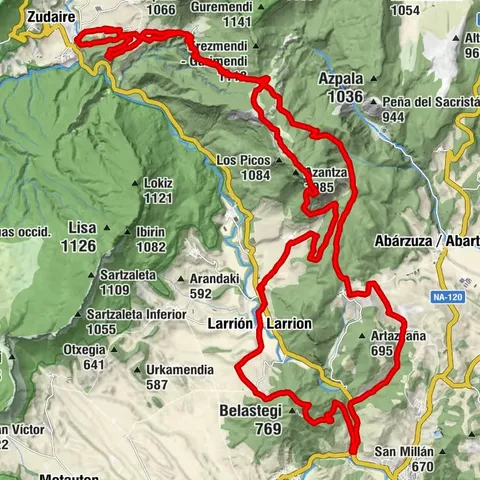 Artaza - Rulez - Ermita de San Pedro - Zernagua