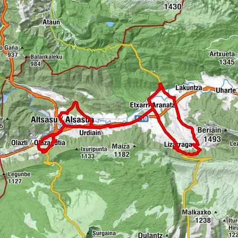 Arbizuko kanpina - San Jose eliza - Sebastian Deuna ermita - Arbizu