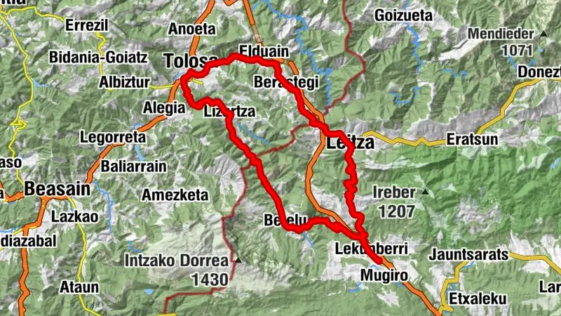 Ayestaran - Ermita del Pilar - San Anton ermita - Illarrasu