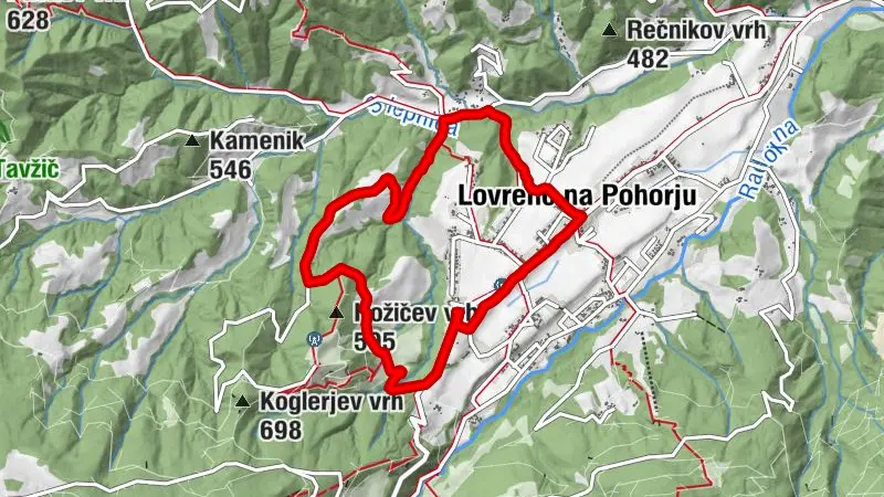 Lovrenc na Pohorju runing