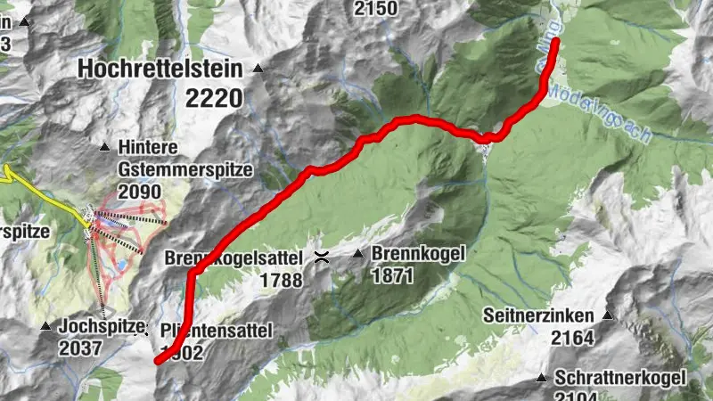 Skitour Hintergullingspitz