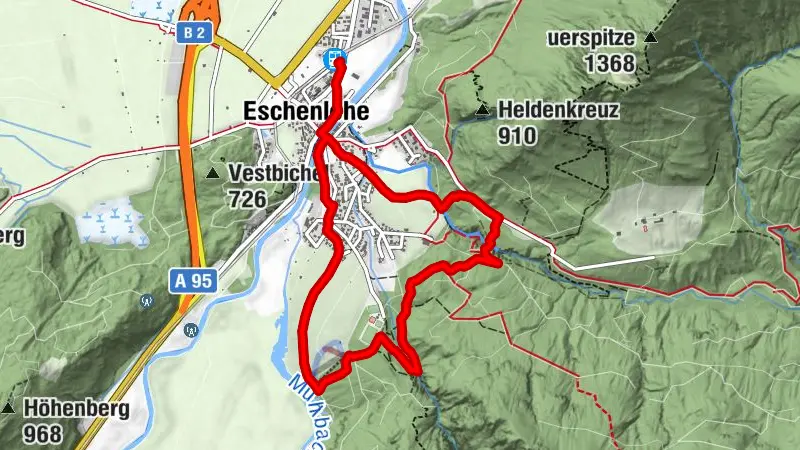 Schluchtblick Asamklamm Gorge