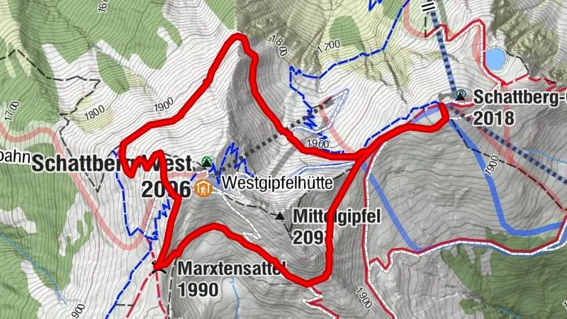 Schattberg round path
