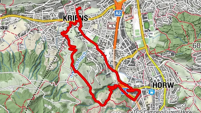Kriens- Höll-Kriend, Luzern/Schweiz