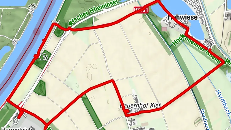 Gemütlicher Rundweg