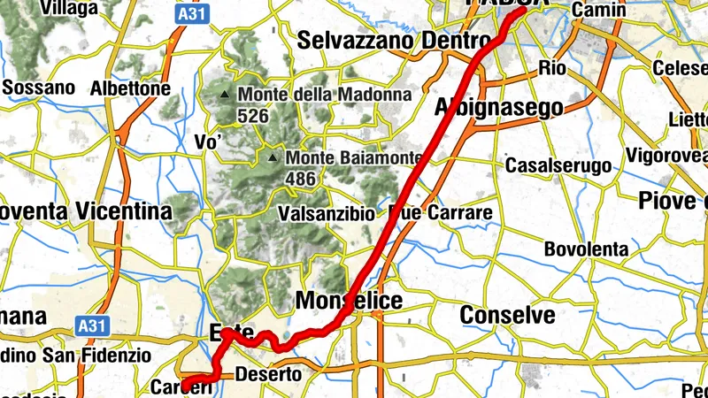 Romea Strata, Vienna-Roma, tappa #24