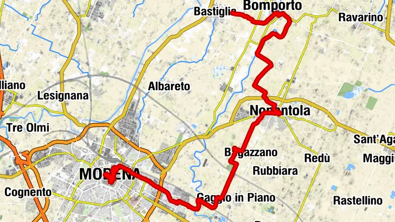 Romea Strata, Vienna-Roma, tappa #28