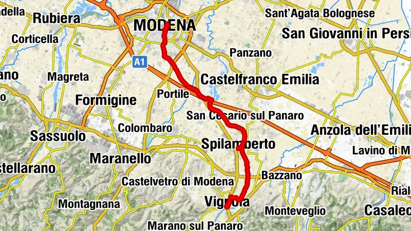 Romea Strata, Vienna-roma, tappa #29