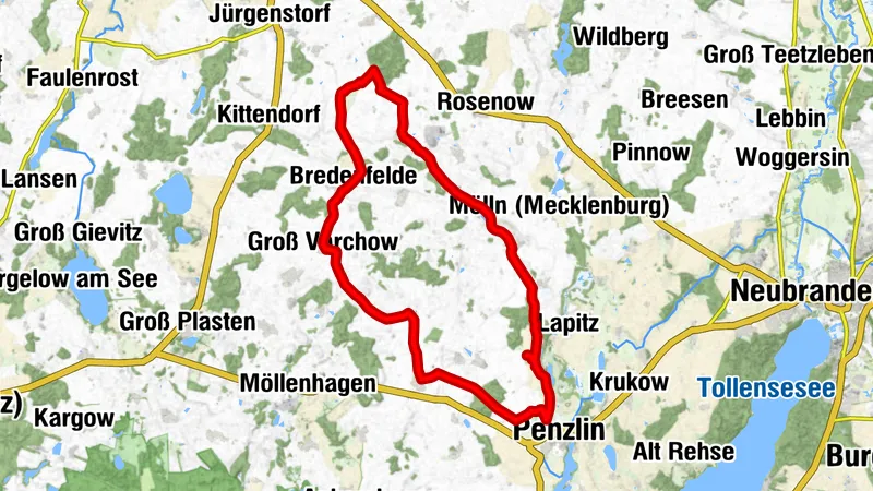 Wanderung Puchow - Bredenfelde