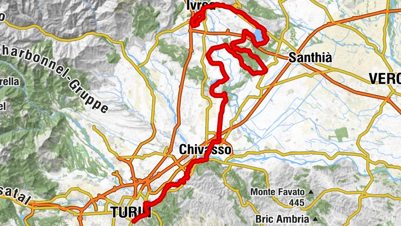 CAT Cycling Around Torino 3 giorni tra Torino e Ivrea